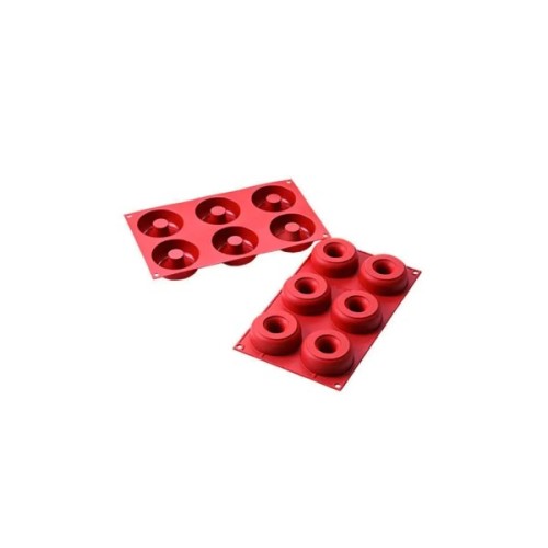 Форма для випікання Silikomart Donuts d 75-25 mm h 28 mm (Donuts)