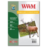 Фотопапір WWM A3 (SG260.A3.20)