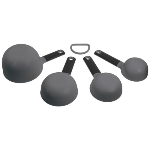Аксесуар кухонний KitchenAid Набір мірних ложок Coreline, 4 шт, сірий (KQG058OHCGG)