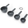 Аксесуар кухонний KitchenAid Набір мірних ложок Coreline, 4 шт, сірий (KQG058OHCGG)