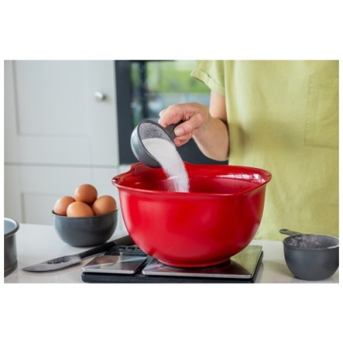Аксесуар кухонний KitchenAid Набір мірних ложок Coreline, 4 шт, сірий (KQG058OHCGG)