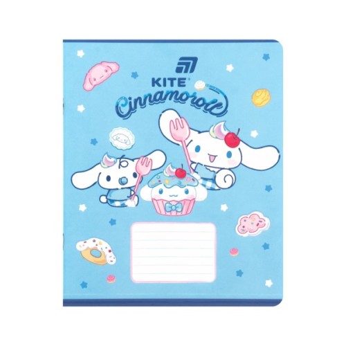 Зошит Kite Cinnamoroll, 18 аркушів, клітинка (CR26-236)