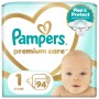 Підгузки Pampers Premium Care Розмір 1 (2-5 кг) 94 шт (8006530259187)
