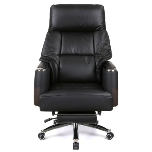 Офісне крісло Аклас Осавул, Шкіра LC-A Black/PU Black (00174390)