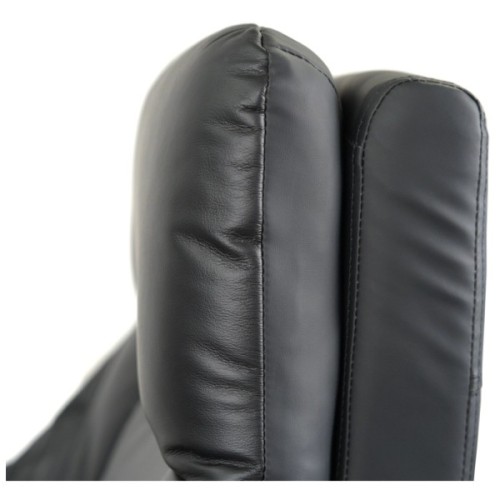 Офісне крісло Аклас Осавул, Шкіра LC-A Black/PU Black (00174390)