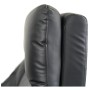 Офісне крісло Аклас Осавул, Шкіра LC-A Black/PU Black (00174390)