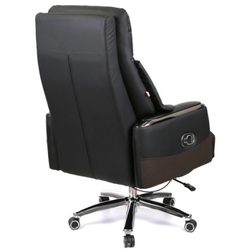 Офісне крісло Аклас Осавул, Шкіра LC-A Black/PU Black (00174390)
