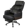 Офісне крісло Аклас Осавул, Шкіра LC-A Black/PU Black (00174390)
