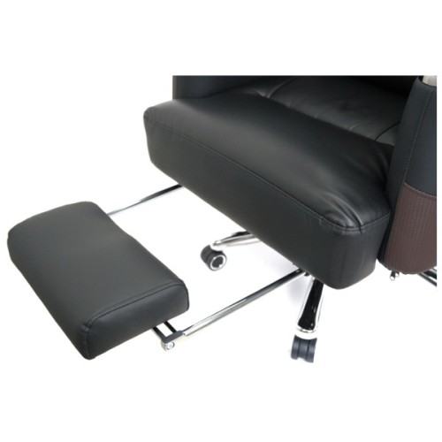 Офісне крісло Аклас Осавул, Шкіра LC-A Black/PU Black (00174390)