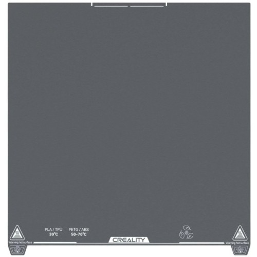 Підкладка для 3D-друку Creality K2 Plus Low Temperature Cold Printing 370x370mm (4004090153)
