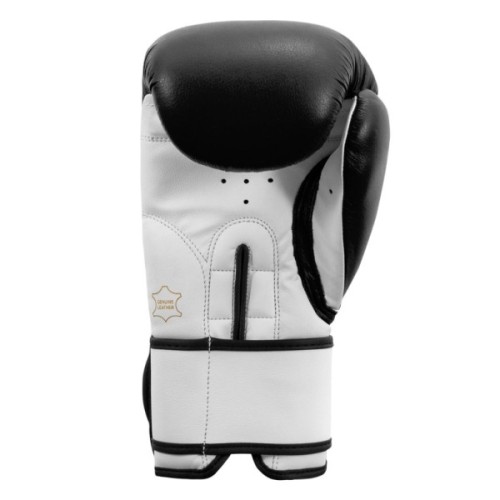 Боксерські рукавички Title Premier Leather Black/White M 12 oz (TSBG2 M BK/WH)