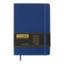 Книга записна Buromax Touch Me 96 аркушів А5 у клітинку синій (BM.295102-02)