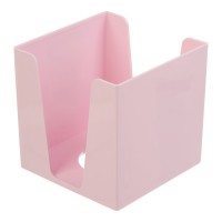 Підставка-куб для листів і паперів Buromax 90х90х90 мм, рожевий (BM.6360-10)