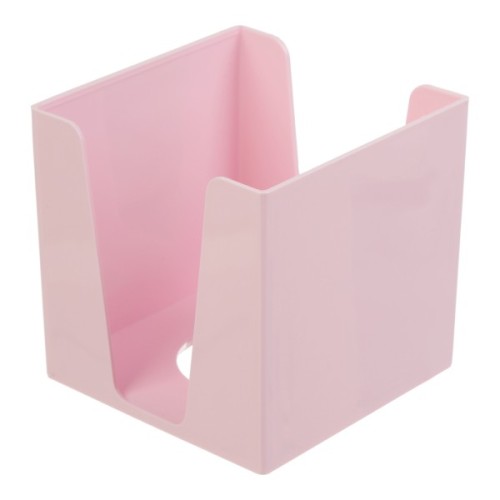 Підставка-куб для листів і паперів Buromax 90х90х90 мм, рожевий (BM.6360-10)