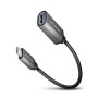 Перехідник OTG USB 3.0 AF to USB-C 0.2m gray AXAGON (RUCM-AFAC)