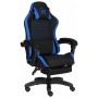 Крісло ігрове GT Racer X-2339 Black/Blue (X-2339 Fabric Black/Blue)
