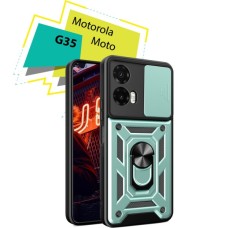 Чохол до мобільного телефона BeCover Military Motorola Moto G35 Dark Green (713091)