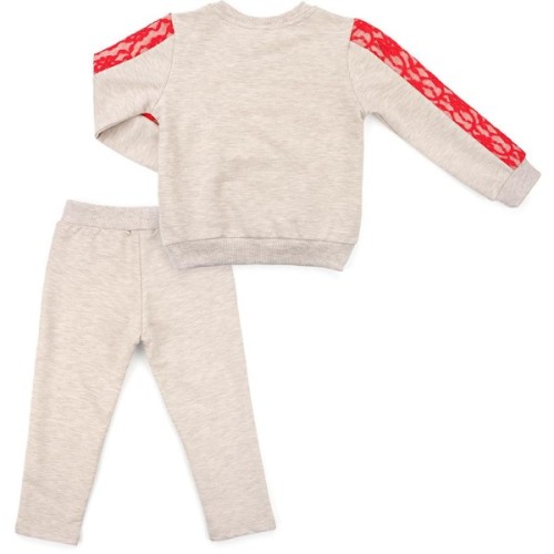 Набір дитячого одягу Breeze з мереживними вставками (10072-104B-beige)