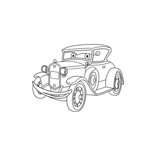 Картина по номерам ArtCraft Ретро автівка 25х30 см (15068-AC)