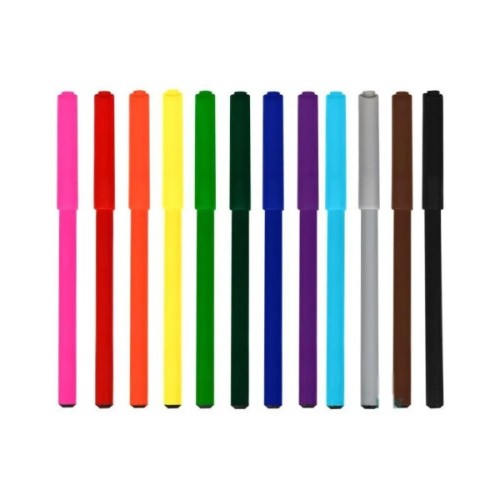 Фломастери Faber-Castell Замок Felt tip pen Castle у картонній коробці 12 кольорів (31677)