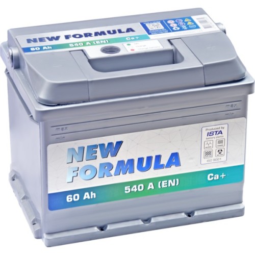 Акумулятор автомобільний NEW FORMULA 60Ah Ев (-/+) 540EN (5602204249)