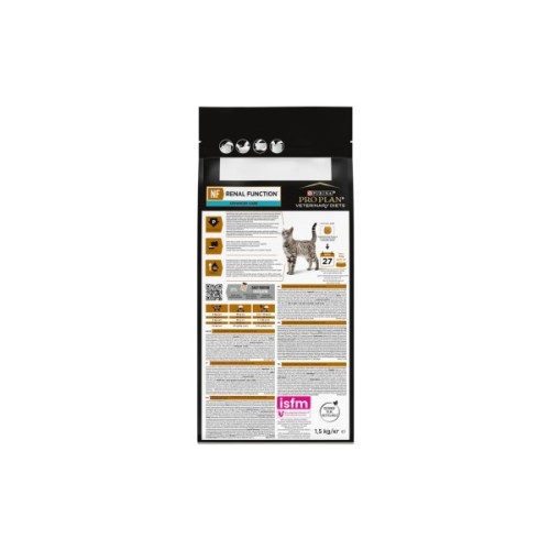 Сухий корм для кішок Purina Pro Plan Veterinary Diets NF із захворюванням нирок 1.5 кг (7613287886347/7613287886279)