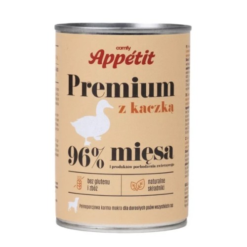 Консерви для собак Comfy Appetit Premium з качкою 400 г (5905546340571)