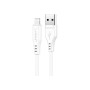 Дата кабель USB 2.0 AM to Lightning 1.2m 2.4A TPE C3-02 White Acefast (6974316280835)