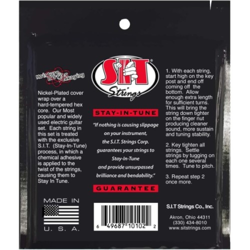 Струни для гітари SIT Strings S942 (09-42) (226912)