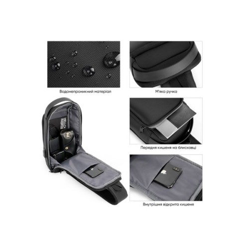 Рюкзак для ноутбука Porto 10" RNC-4043 Black (RNC-4043BK)