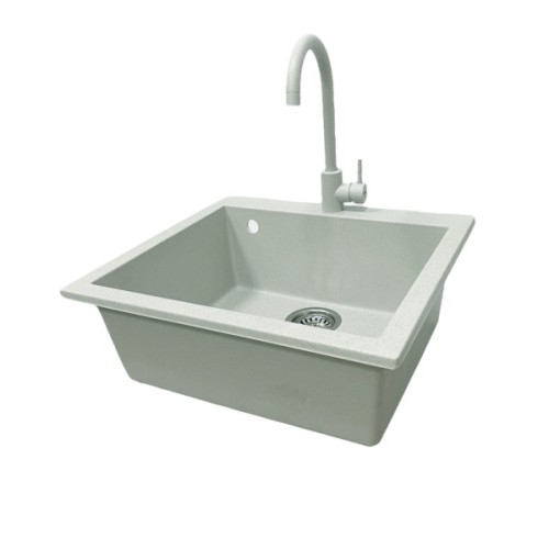 Мийка кухонна Adamant Univer Old stone + змішувач (4824296912110)