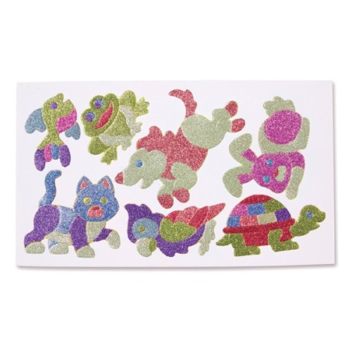 Набір для творчості Melissa&Doug Об'ємні блискучі наклейки Веселка (MD9502)