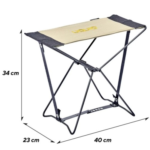 Стілець складаний Uquip Fancy Sand/Grey (244041) (DAS303235)