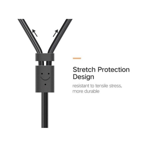 Кабель мультимедійний 3.5mm M to 2xRCA M 2.0m AV102 black Ugreen (10510)