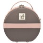 Косметичка Semi Line Бьюті-кейс 5L Brown/Pink Cream (DAS302677)