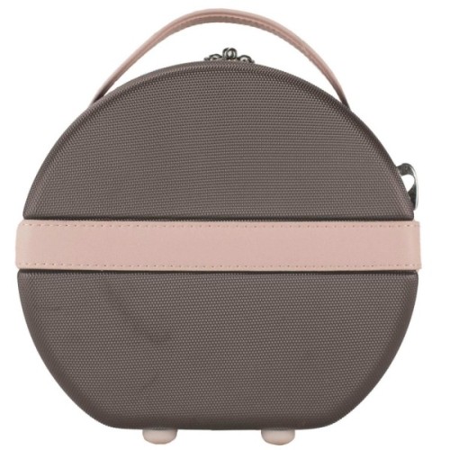 Косметичка Semi Line Бьюті-кейс 5L Brown/Pink Cream (DAS302677)