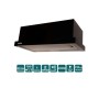 Витяжка кухонна Ventolux GARDA 60 BK (700) LED 2S