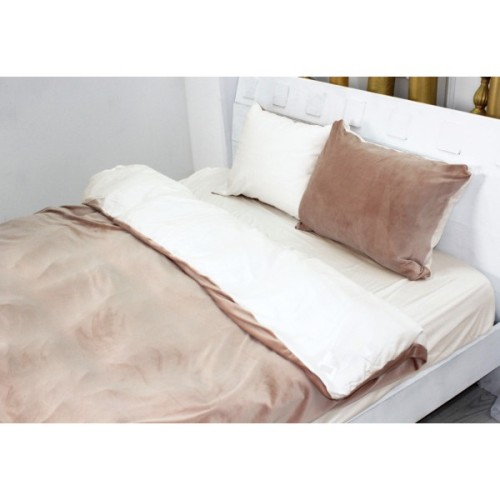 Постільна білизна MirSon Велюр Winter Delicate 28-0084 Digitale King Size (2200004042411)