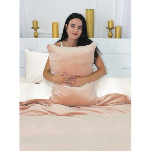 Постільна білизна MirSon Велюр Winter Delicate 28-0084 Digitale King Size (2200004042411)