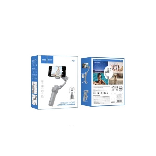 Стедікам HOCO K24 Support 3-axis smart gimbal Gray (6942007635547)