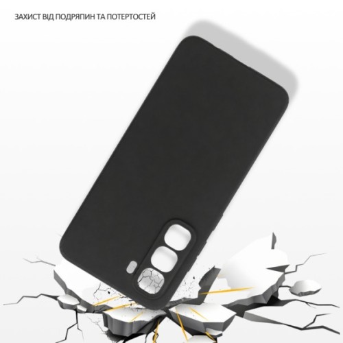 Чохол до мобільного телефона BeCover Silicone Infinix Hot 70 (X6895B) Black (716047)