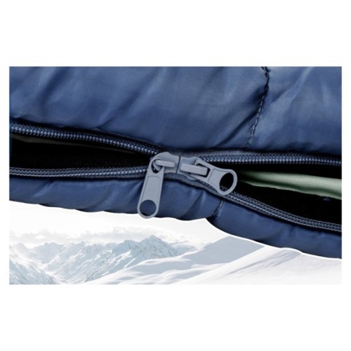 Спальний мішок Naturehike з капюшоном MJ600 CNK2300SD014, темно-блакитний (6976507663977)
