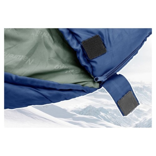 Спальний мішок Naturehike з капюшоном MJ600 CNK2300SD014, темно-блакитний (6976507663977)