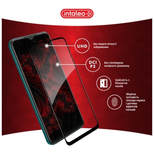 Скло захисне Intaleo Full Glue ESD ZTE Blade A34 Black (1283126620966)