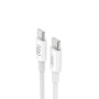 Дата кабель USB-C to USB-C 1.0m 240w White XO (NB-Q298-CC.white)