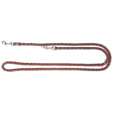 Повідець для собак Trixie Cavo регульований L–XL 2 м діаметр 18 мм рижий-графітовий (4053032677906)