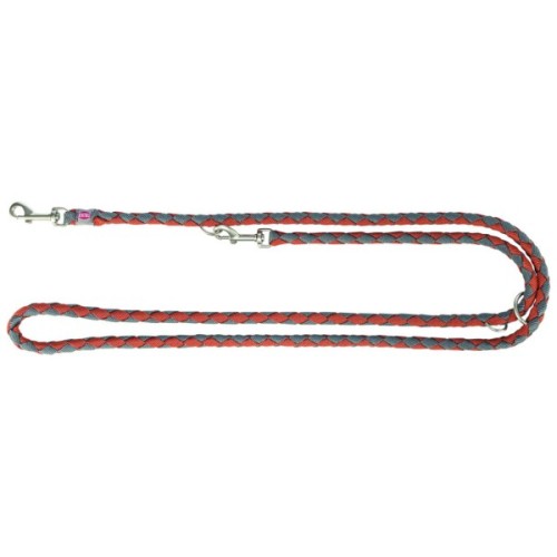 Повідець для собак Trixie Cavo регульований L–XL 2 м діаметр 18 мм рижий-графітовий (4053032677906)