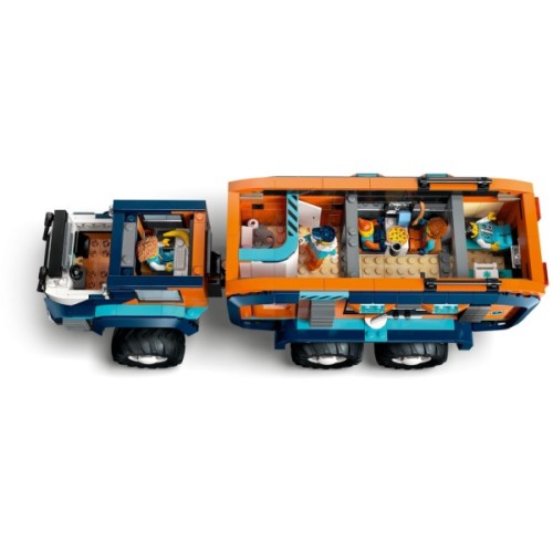 Конструктор LEGO City Арктична дослідна вантажівка з науковою лабораторією (60471)