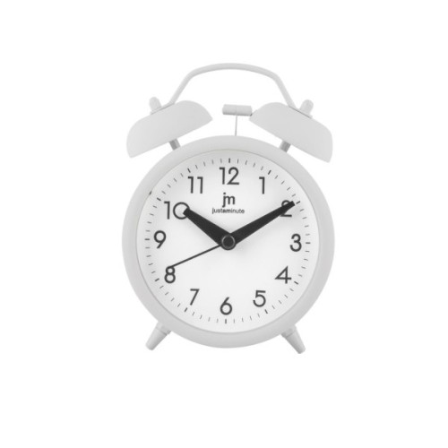 Настільний годинник Lowell будильник, білий (JA7099B)