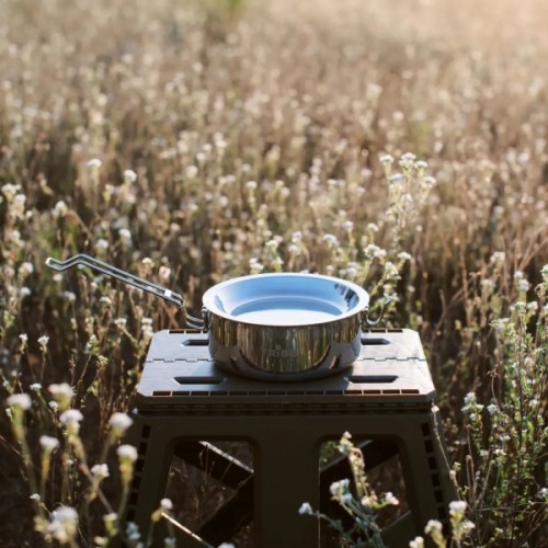 Набір туристичного посуду Tribe Tourist Set 1,2 л сталевий (T-FG-0008-metal)